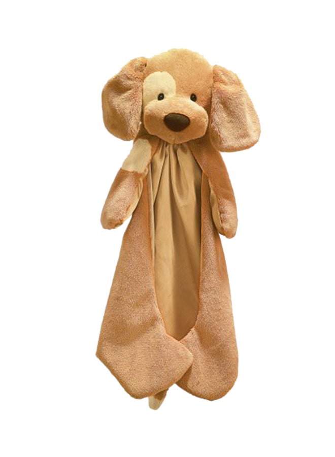 Baby GUND Spunky Huggybuddy Stuffed Animal Plush Blanket, Beige, 15