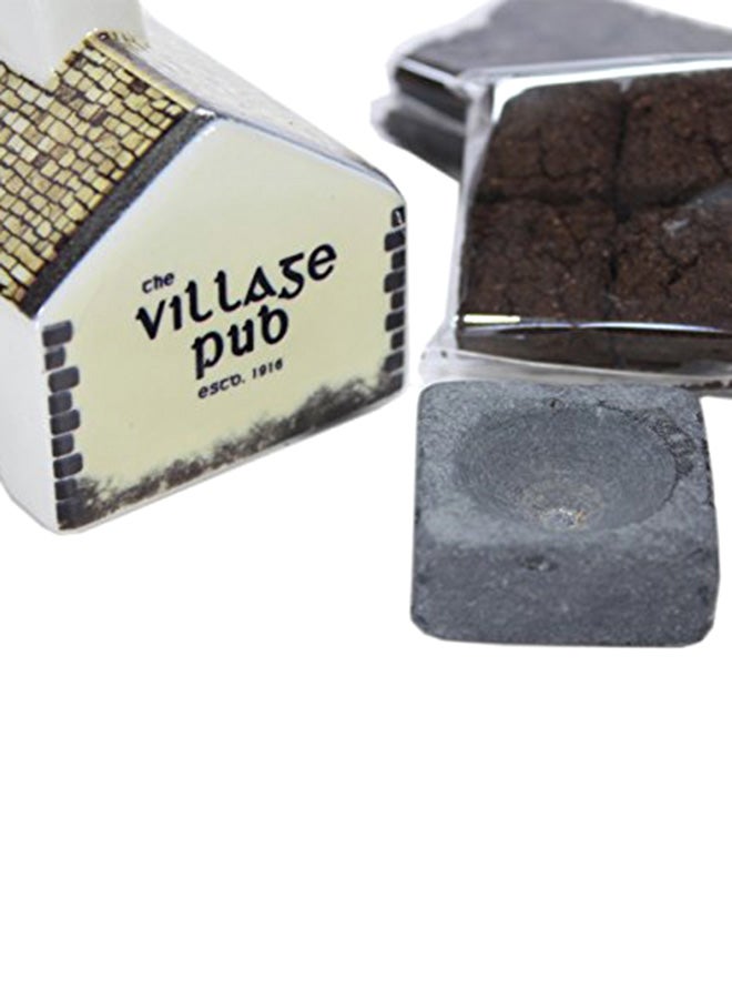 Irish Pub Turf Peat Incense Burner Set
