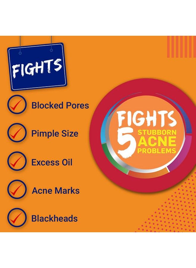 Stubborn Acne Control 5In1 Exfoliating Wash 6.78 Fl. Oz. Reduces Blocked Pores Pimple S (Pack Of 5)6.78 Fl Oz (Pack Of 5)