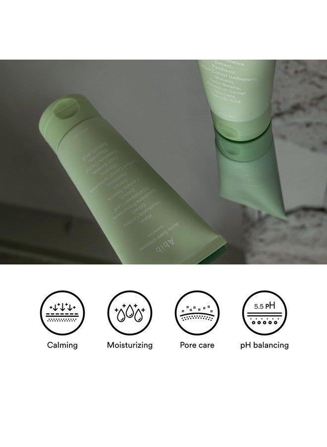 Bib Acne Foam Cleanser Heartleaf Foam 5.07 Fl Oz / 150 Ml I Hydrating Mild Acidic Daily Facial Cleanser Panthenol B5 Soothing For Irritated Skin And Acne Pimple Care