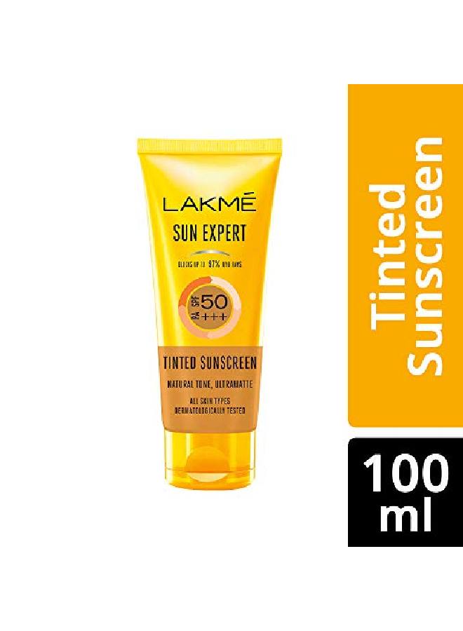 Sun Expert Tinted Sunscreen 50 Spf, 100 G