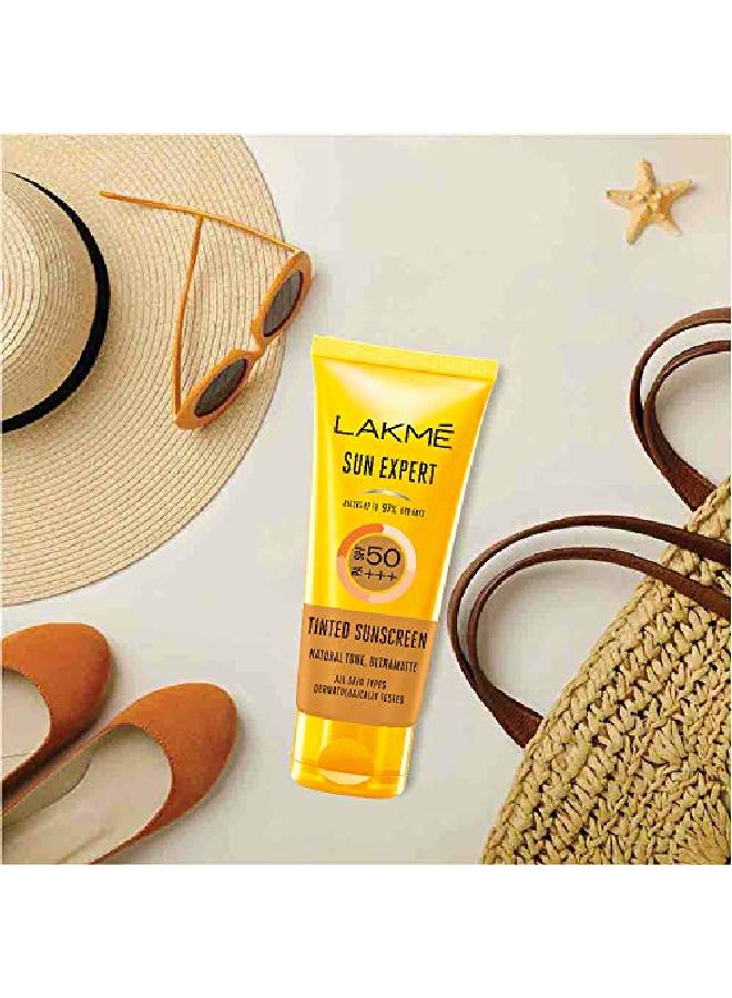 Sun Expert Tinted Sunscreen 50 Spf, 100 G