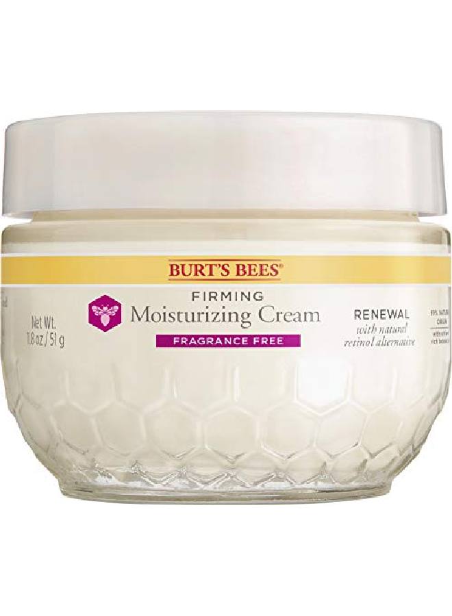 Face Cream, Retinol Alternative, Firming & Moisturizing Facial Care, Fragrance Free, All Natural, 1.8 Ounce