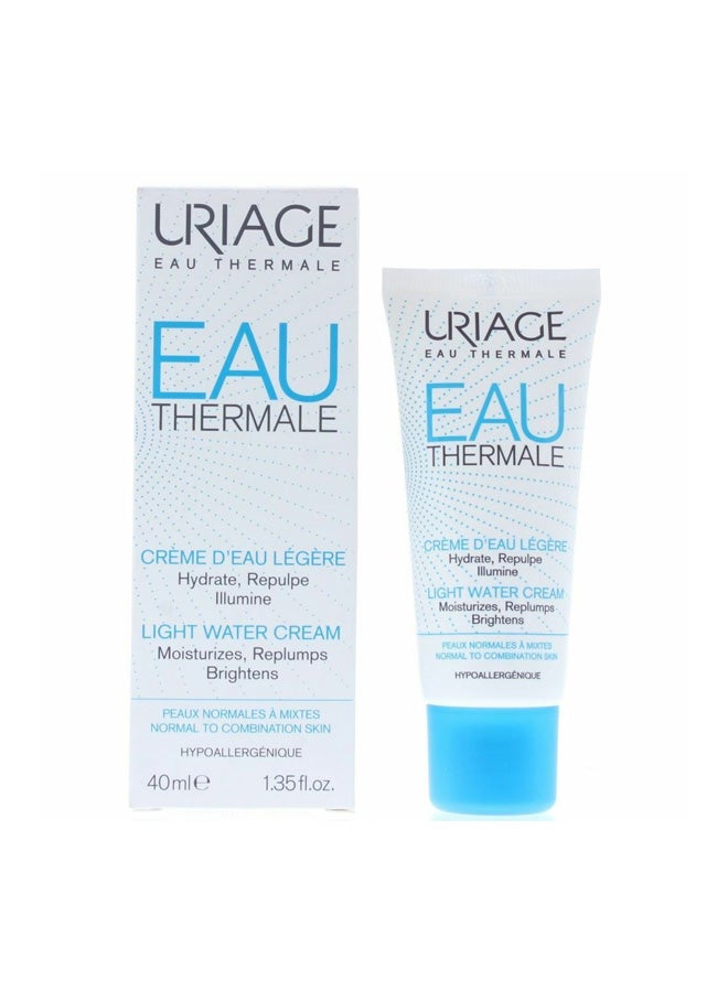 Eau Thermale Light Water Cream 40ml