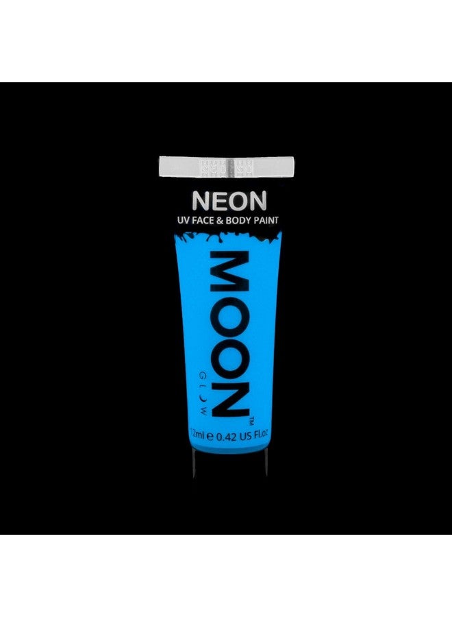 0.42Oz Blacklight Neon Uv Face & Body Paint Pastel Blue