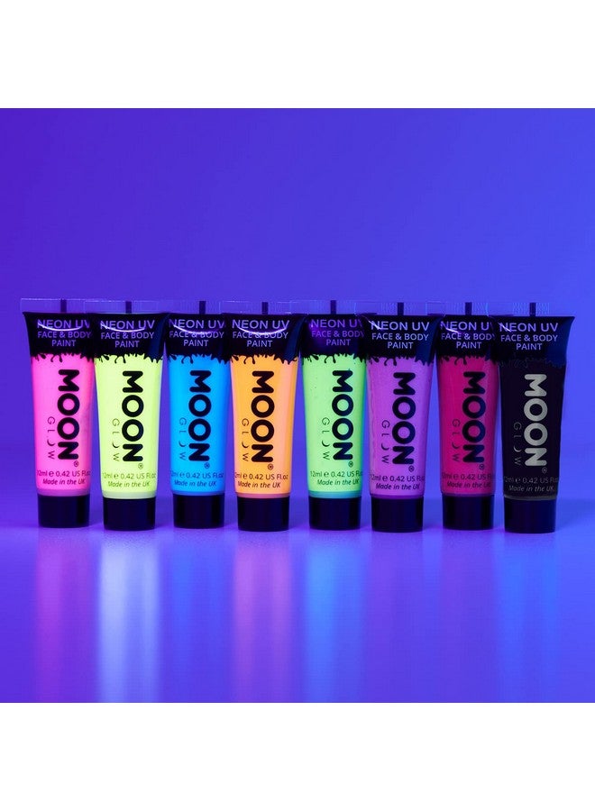 0.42Oz Blacklight Neon Uv Face & Body Paint Pastel Blue