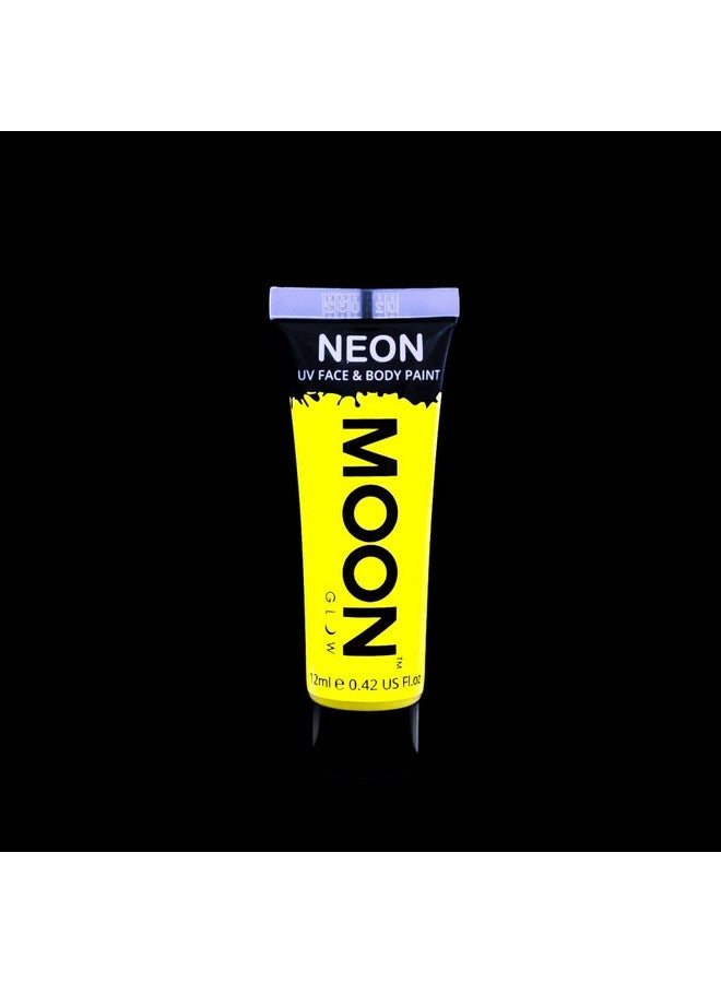 0.42Oz Blacklight Neon Uv Face & Body Paint Intense Yellow