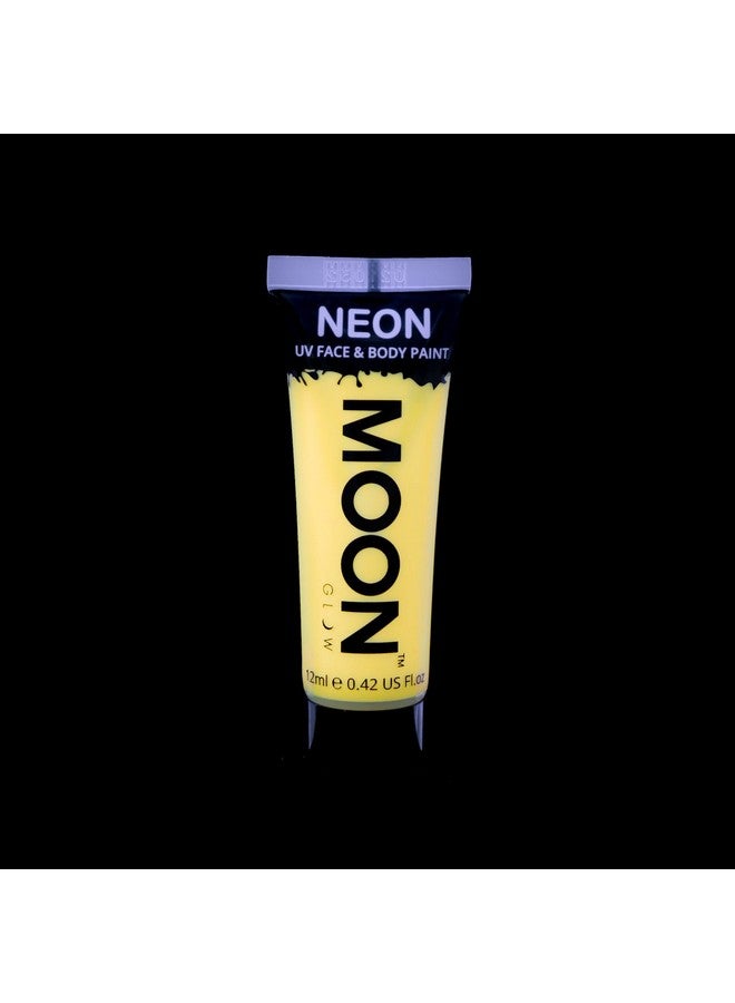 0.42Oz Blacklight Neon Uv Face & Body Paint Pastel Yellow