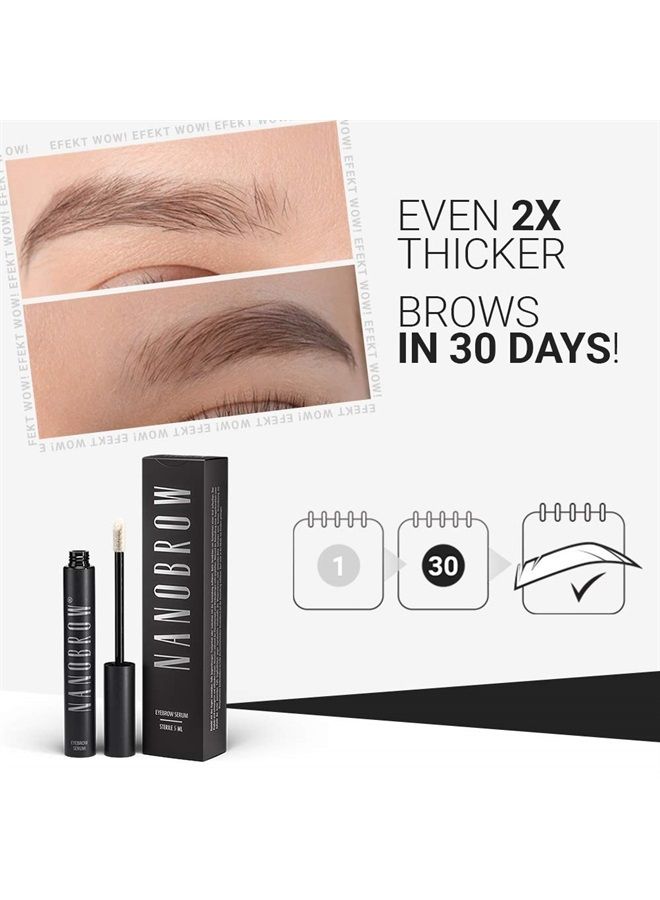 Nanobrow Eyebrow Serum – Growth-Stimulating, Thickening, Strengthening Night Serum 5 ml