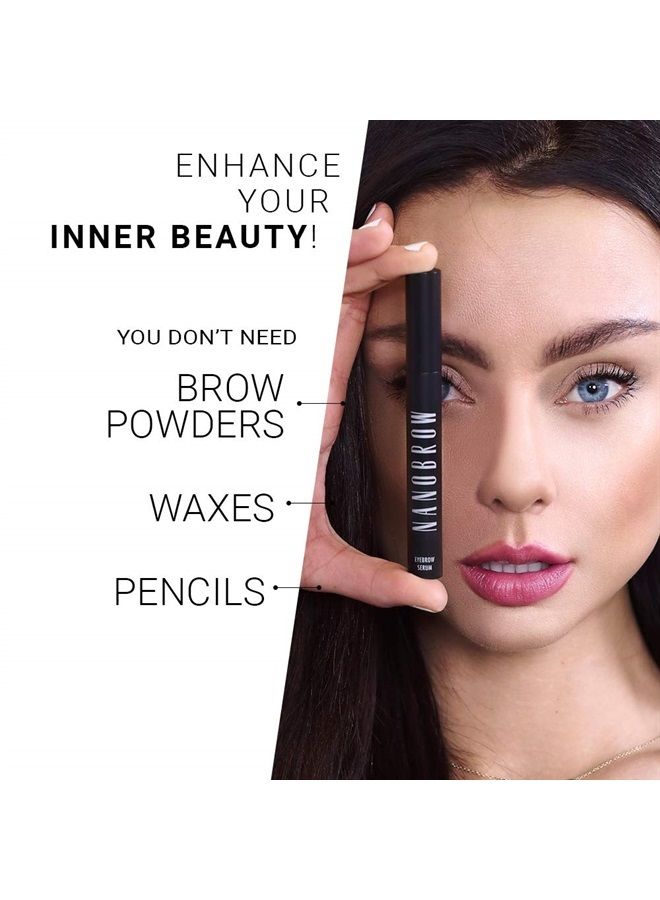 Nanobrow Eyebrow Serum – Growth-Stimulating, Thickening, Strengthening Night Serum 5 ml