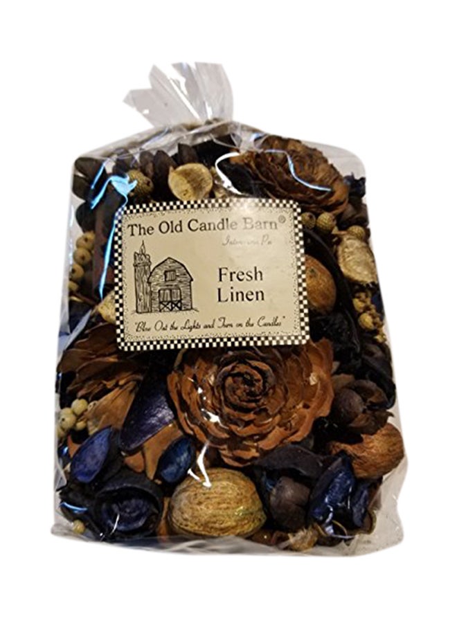 Fresh Linen Potpourri Large Bag - Perfect For Spring, Summer, Fall, and Winter Decoration or Bowl Filler Multicolour 3.5X7X5.5 inch