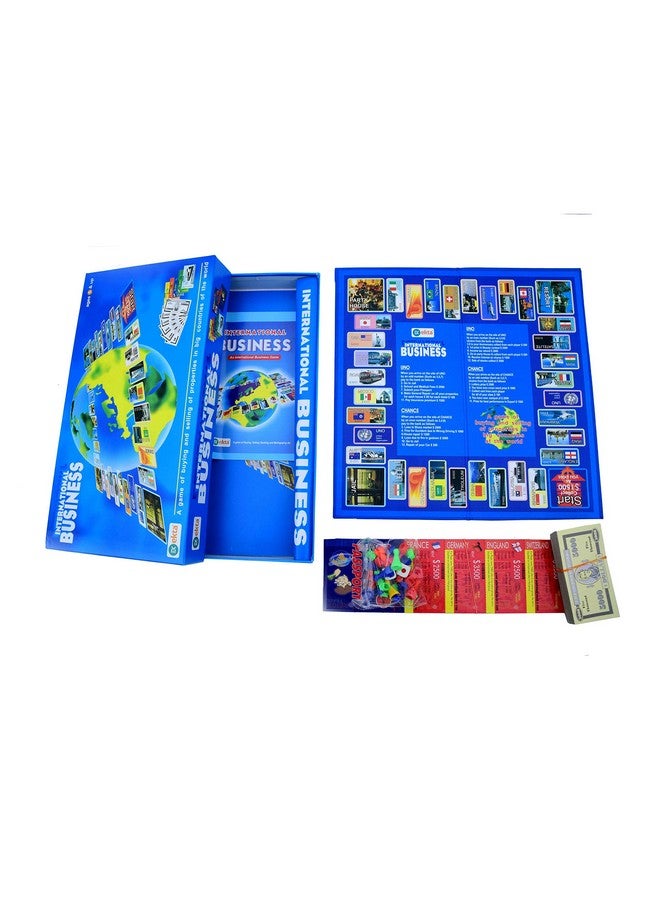 Bonanza Game Of Money International Business Board Game For Kids (Multicolour)