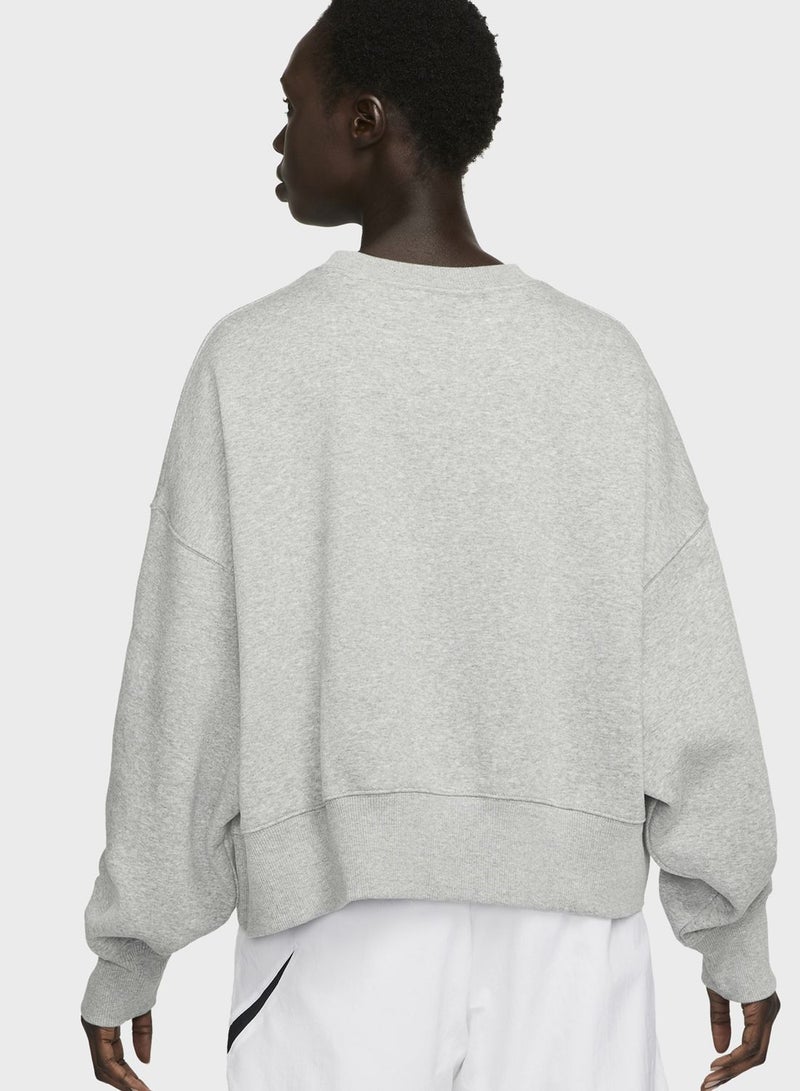 Phoenix Fleece Oversized Crewneck Sweatshirt