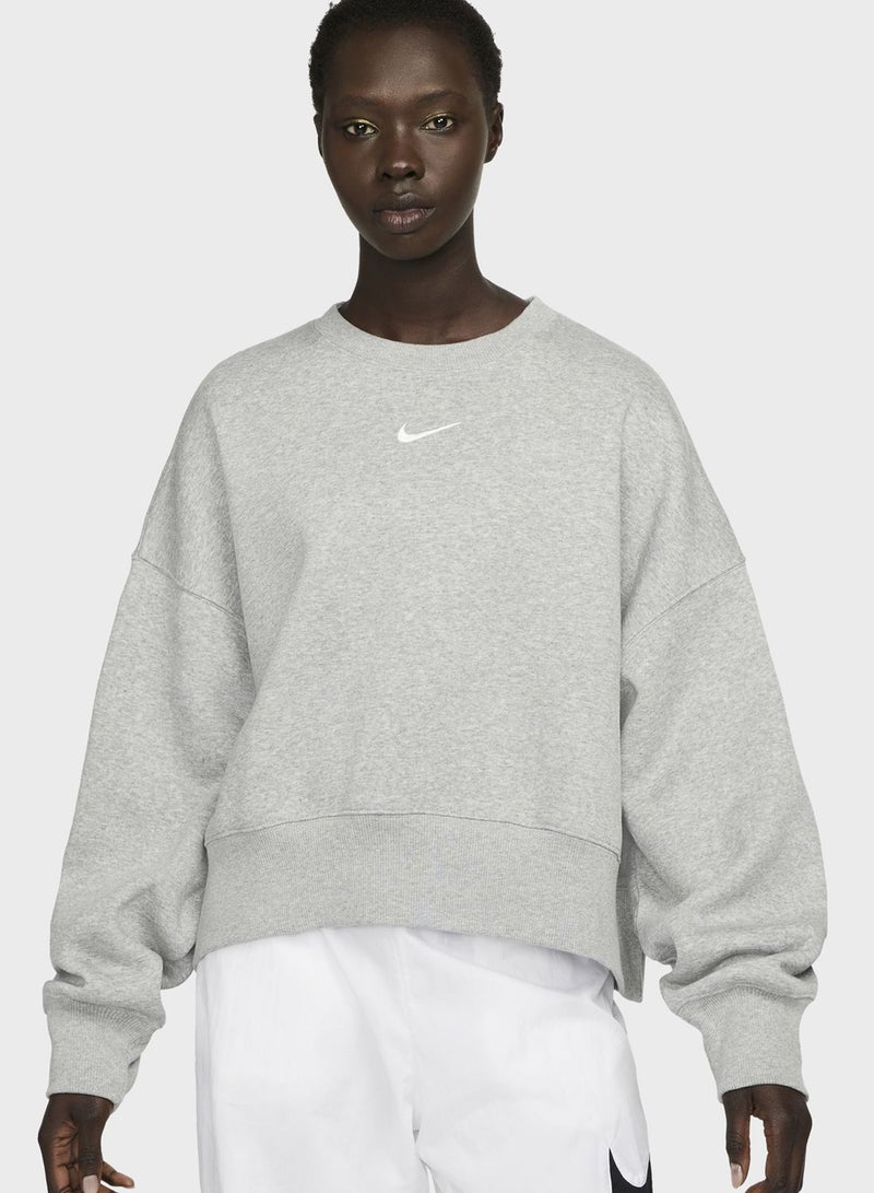 Phoenix Fleece Oversized Crewneck Sweatshirt