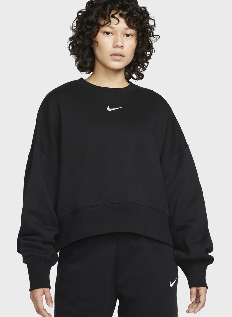 Phoenix Fleece Oversized Crewneck Sweatshirt