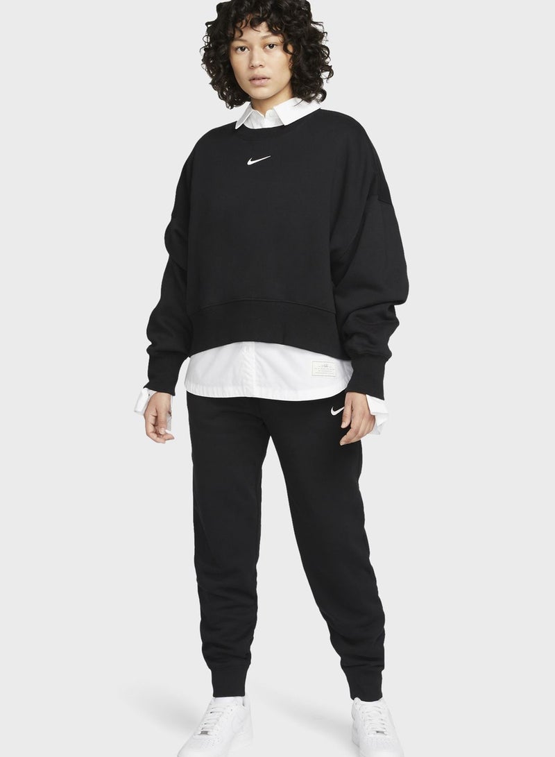Phoenix Fleece Oversized Crewneck Sweatshirt
