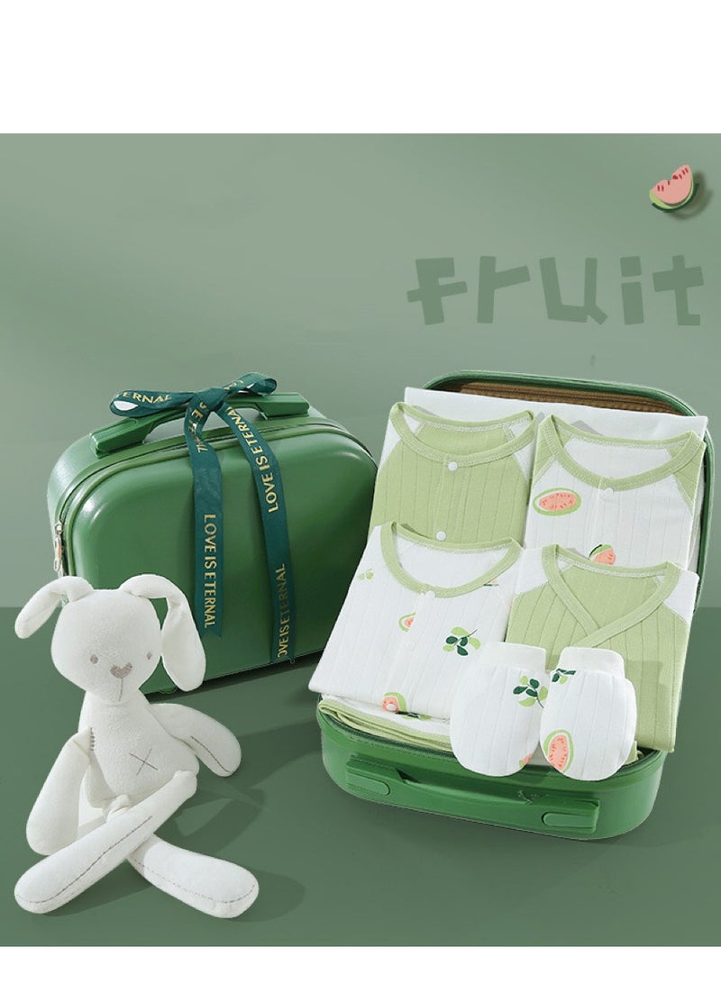 22pcs Baby Gift, Box Newborn Pure Cotton Clothing with Suitcase