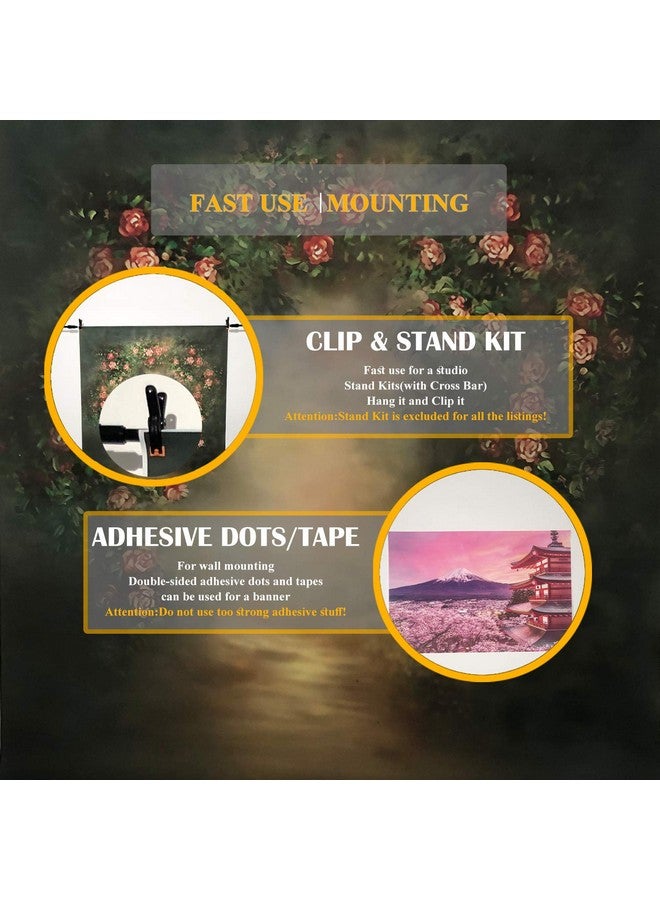 5X3Ft Fairy Tale Forest Photography Backdrops New Born Baby Shower Backgrounds Photo Studio Mushrooms Elves Flowers Birthday Photo Banner P3520Wa