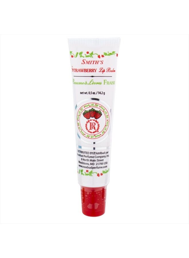 Tube 3 Pack: Smith's Rosebud Salve + Smith's Strawberry Lip Balm + Smith's Rose and Mandarin Lip Balm