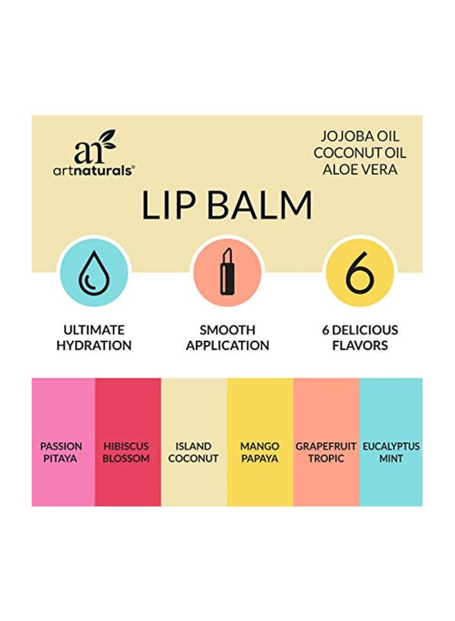 6-Piece Lip Balm Set