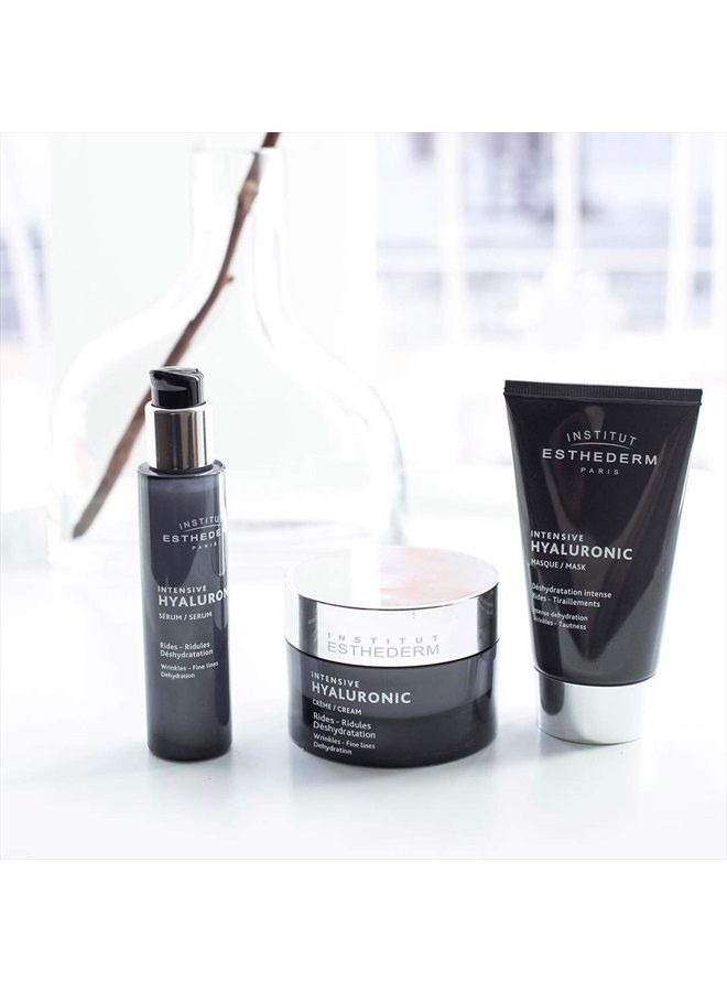 Intensive Hyaluronic Cream - Face, Neck and Décolleté - Wrinkles and Fine Lines - Dehydrated Skin