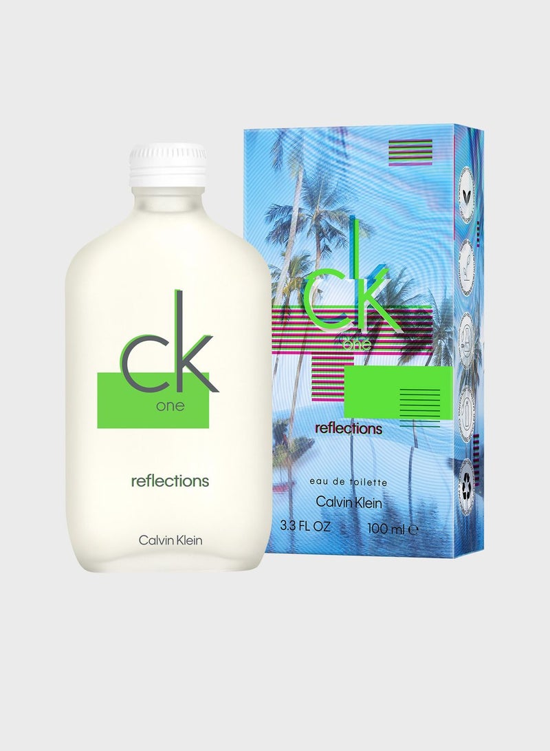 Calvin Klein Ck One Reflections Eau De Toilette 100Ml