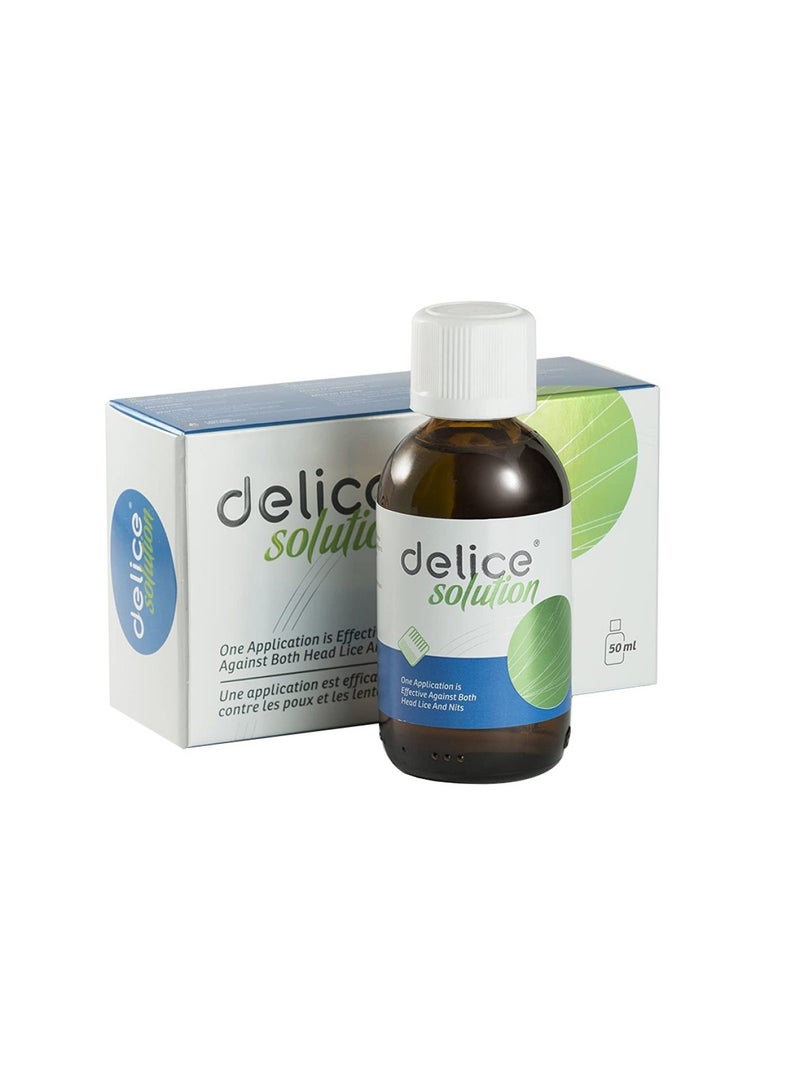 Delice Head Lice Solution 50 mL