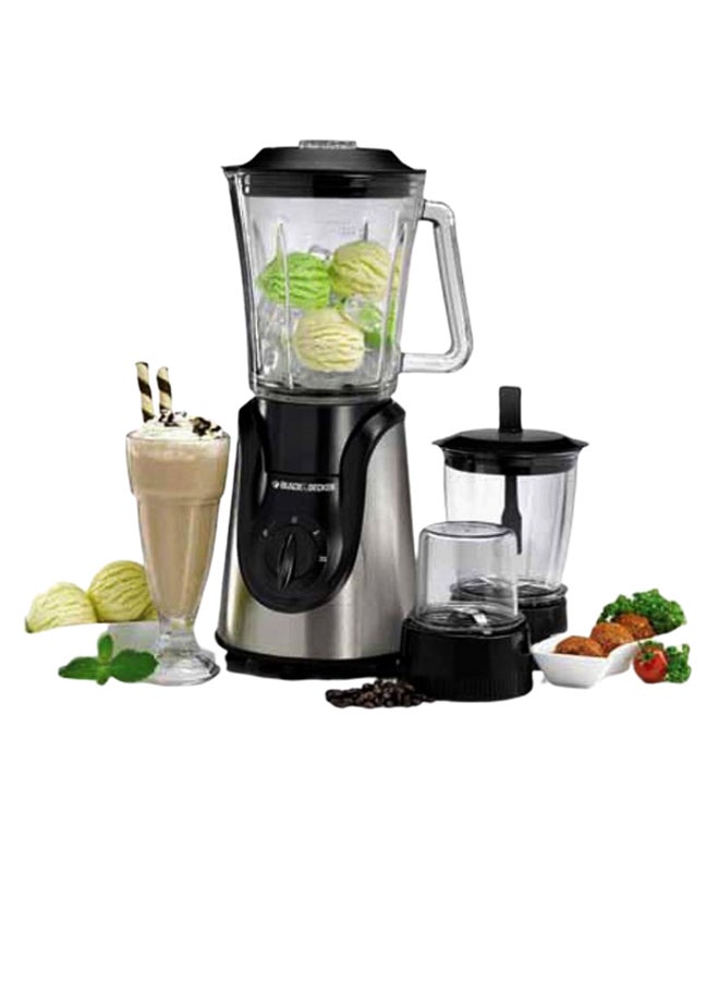 4-In-1 Blender Set 600W BX600G Silver/Clear/Black 600 W BX600G / BX600G-B5 Silver/Clear/Black
