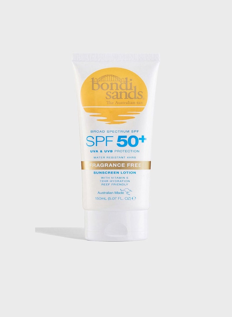 Sunscreen Lotion Spf50+ - Fragrance Free 150Ml