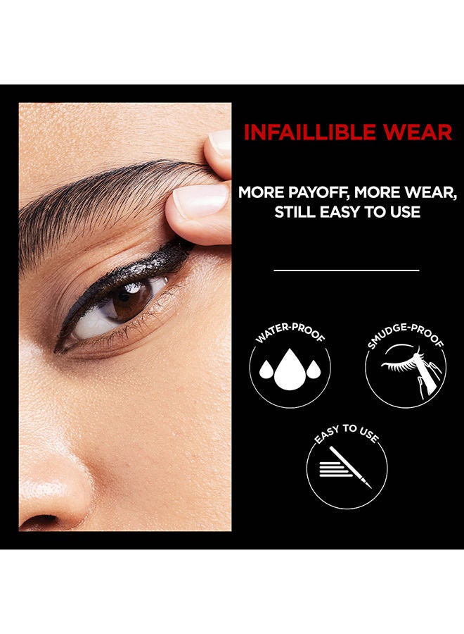Infaillible Grip Precision Felt 0.4mm 24H Longwear Eyeliner