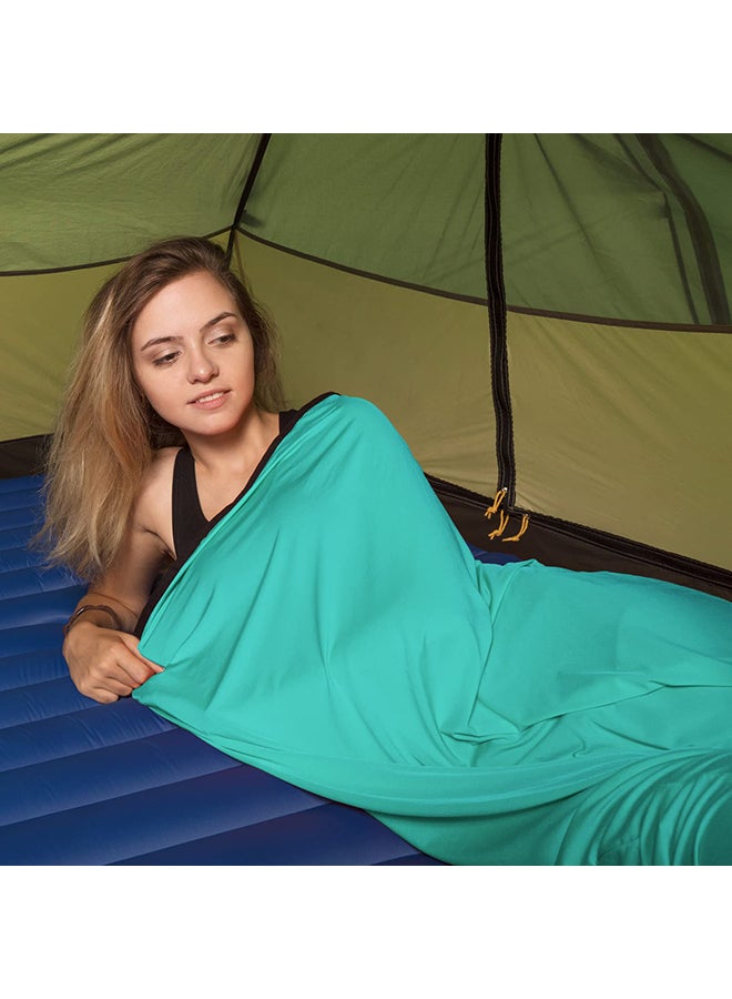 High Elasticity Sleeping Bag Liner | Rectangular Shape | All Seasons | Silky Smooth Comfort, Breathable Fabric