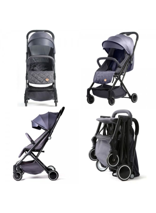 Travel Lite Stroller With Sunveno Diaper Bag And Hooks - Multicolour