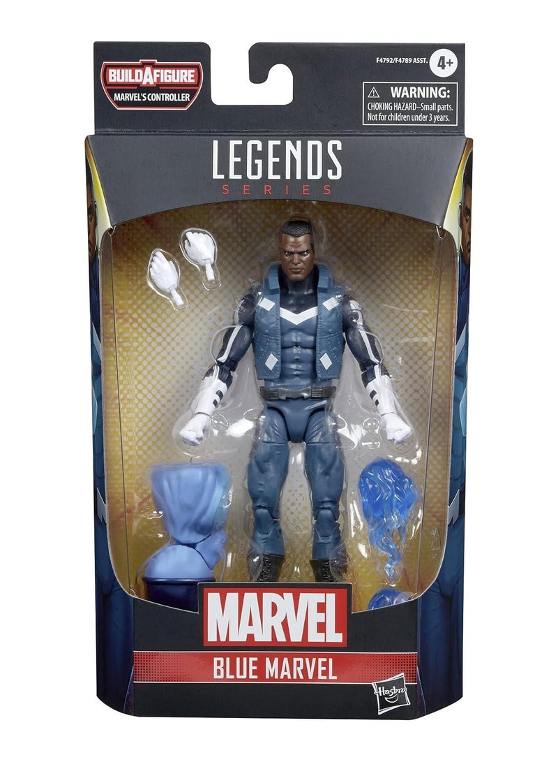 Marvel Legends Series Blue Ultimates Costume Action Figure 6-inch Collectible Toy, 4 Accessories