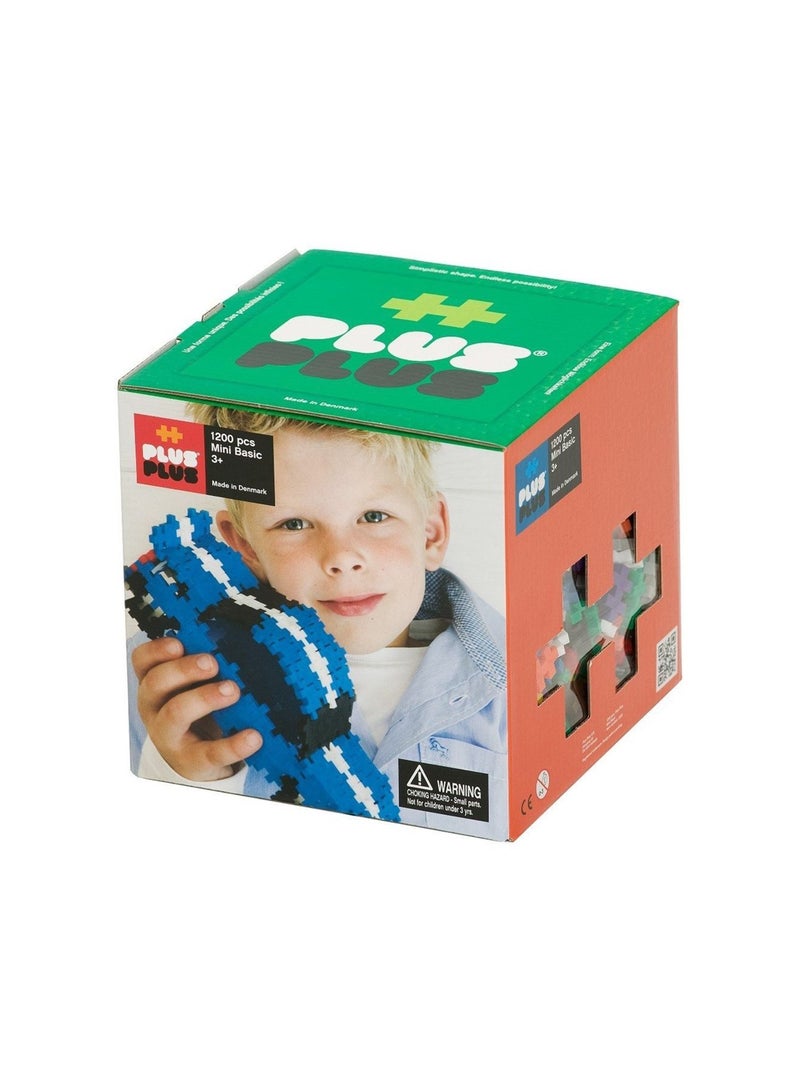 1200-Piece Mini Basic Building Blocks 3+ Years