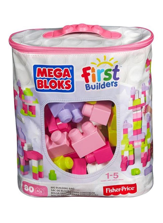 80-Piece First Builders Big Building Bag 80