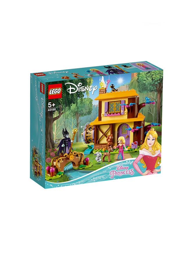 Aurora’S Forest Cottage Sleeping Beauty Playset With Maleficent Minifigure And Animal Figures 26.2cm
