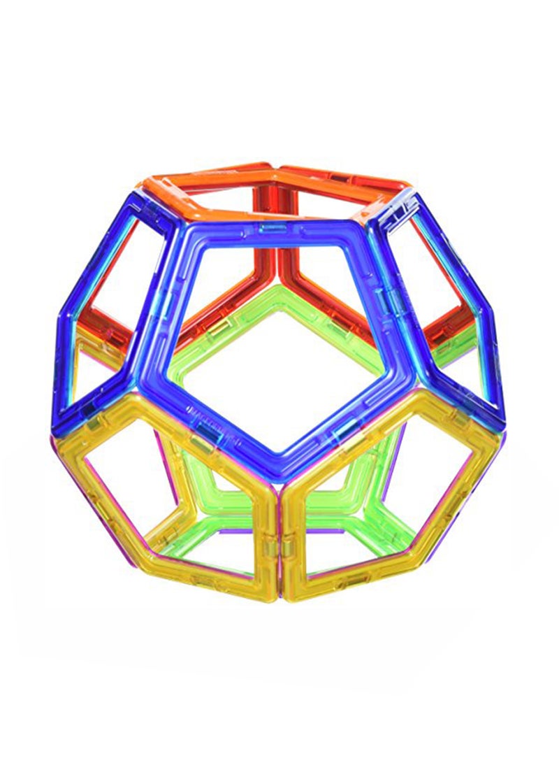 12-Piece Magnetic Building Blocks Educational Tiles Building Kit 12