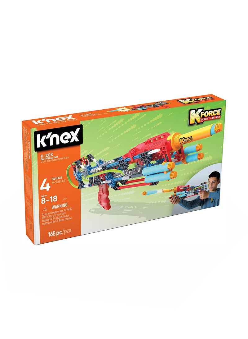 165-Piece K Force K-20X Building Set 8+ Years