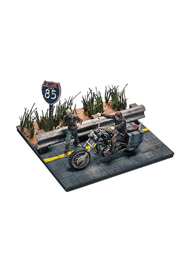 154-Piece The Walking Dead TV Daryl Dixon With Chopper Building Set 14525 154