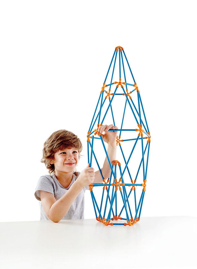 E5566 Flexi Stix Stem Building Multi-Tower Kit 132 4+ Years