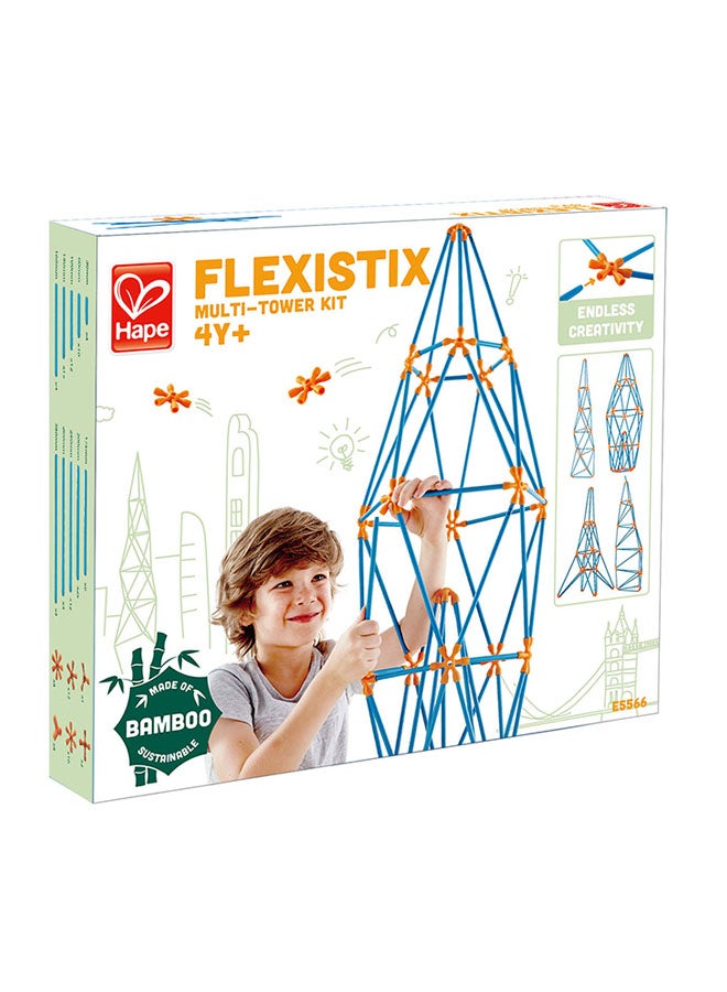 E5566 Flexi Stix Stem Building Multi-Tower Kit 132 4+ Years