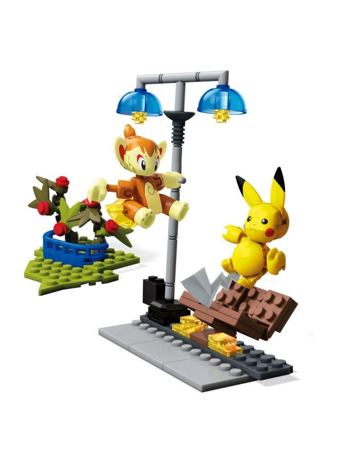 GCN12 127-Piece Chimchar Vs Pikachu Building Set GCN12 127 6+ Years
