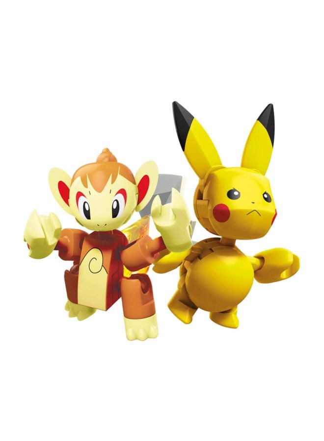 GCN12 127-Piece Chimchar Vs Pikachu Building Set GCN12 127 6+ Years