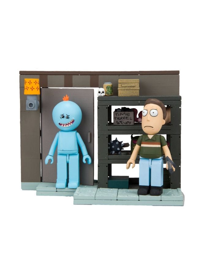 12872-7 108-Piece Rick And Morty Smith Garage Rack Small Construction Set 12872-7 108 8+ Years