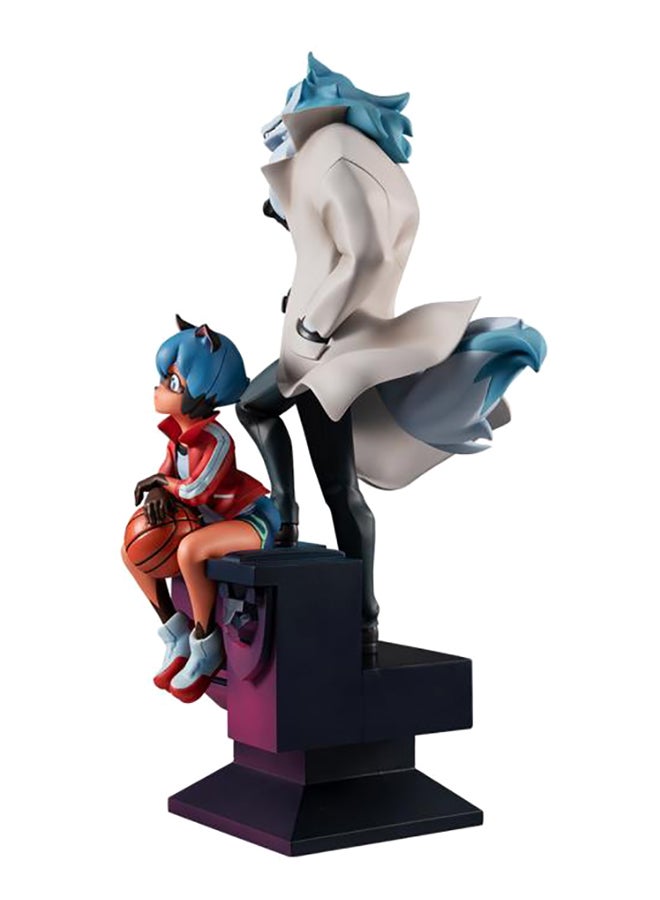 Animal Michiru Kagemori And Shirou Ogami Statue 9.84inch