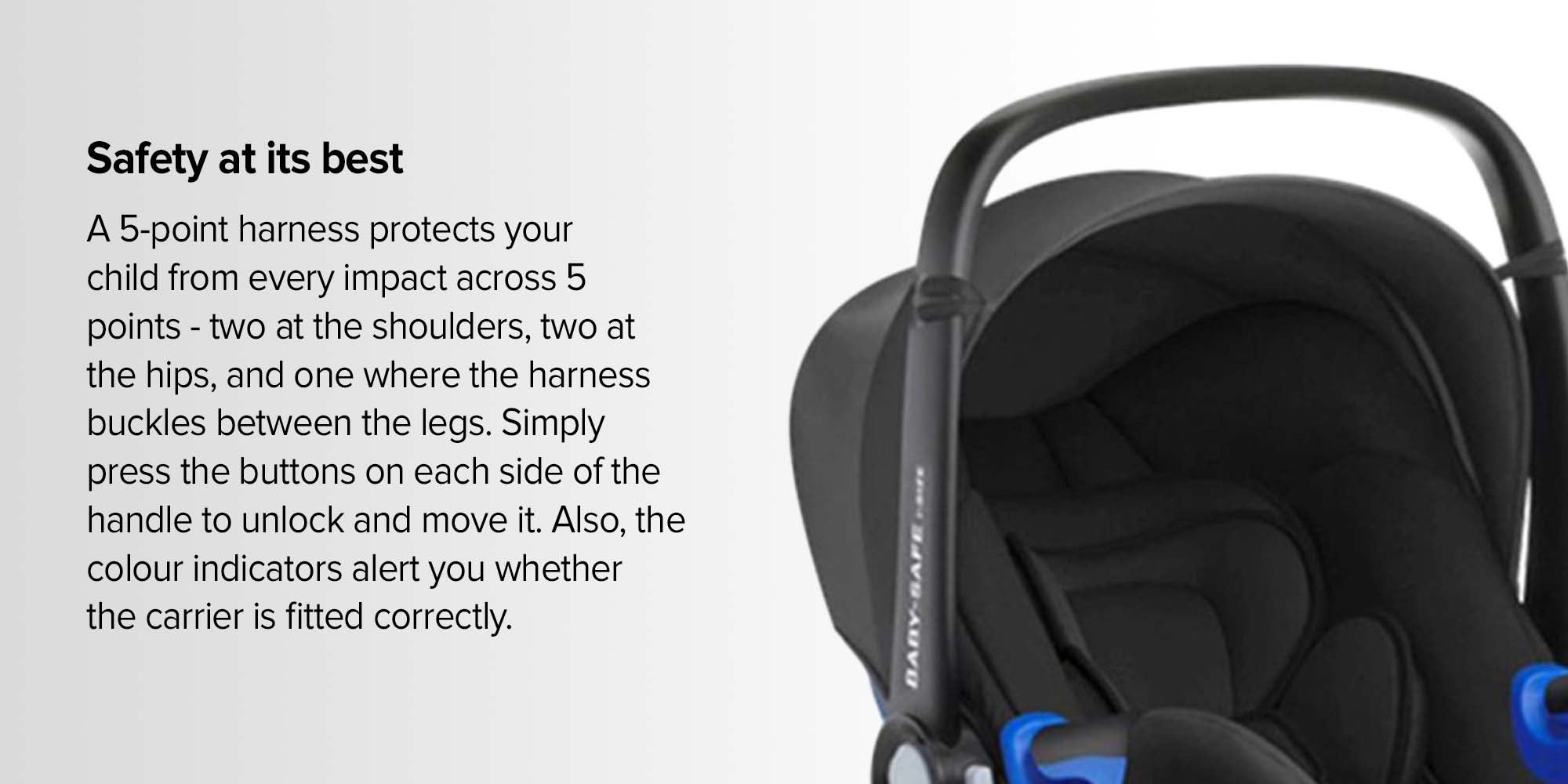 I-Size Br Baby Car Seat Group 1 - Cosmos Black