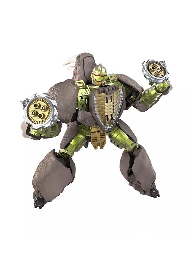 Transformers Toys Generations War For CybertronKingdom Voyager Wfc-K27 Rhinox Action Figure - Kids Ages 8 And Up, 7-Inch