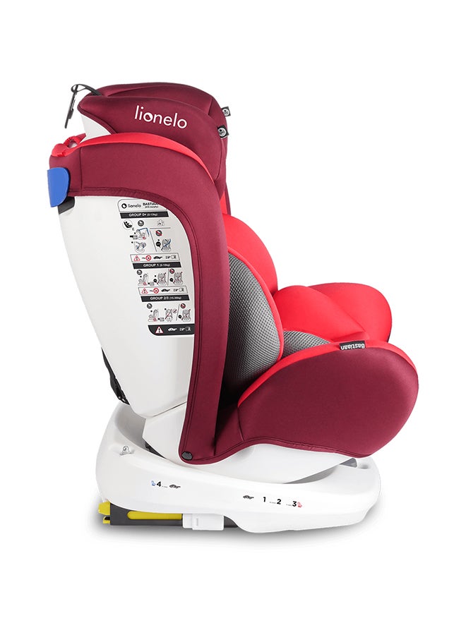Bastiaan 360 Baby Car Seat - Red