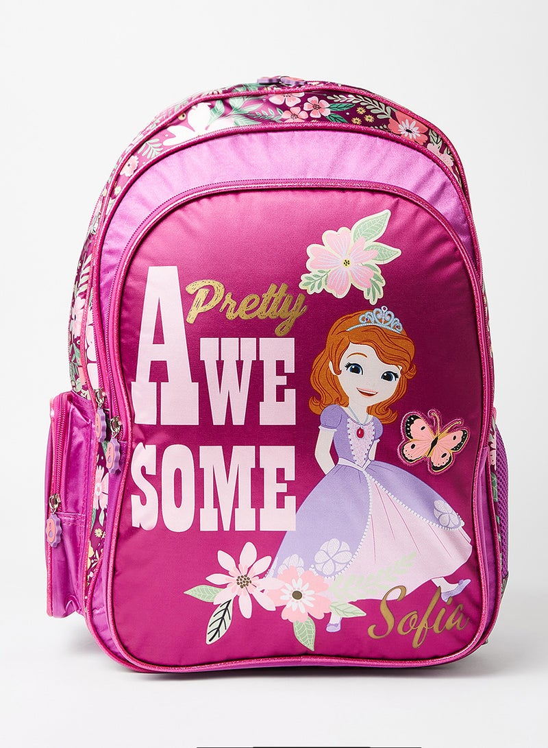 Sofia The First Kids Backpack Purple