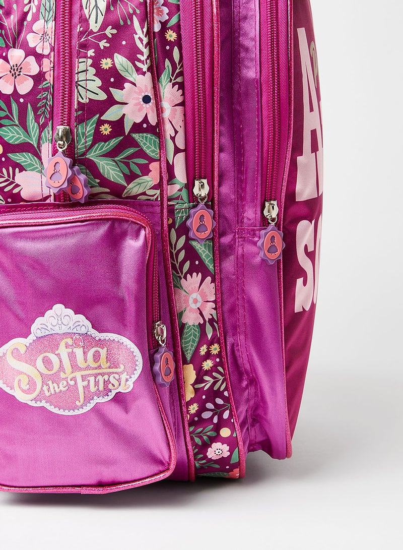 Sofia The First Kids Backpack Purple